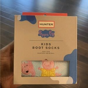Peppa pig hunter boot socks